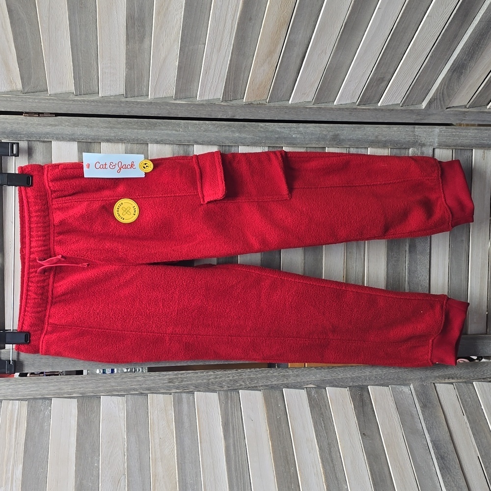 Boys' Micro Fleece Cargo Pants | Cat & Jack | XL (14)